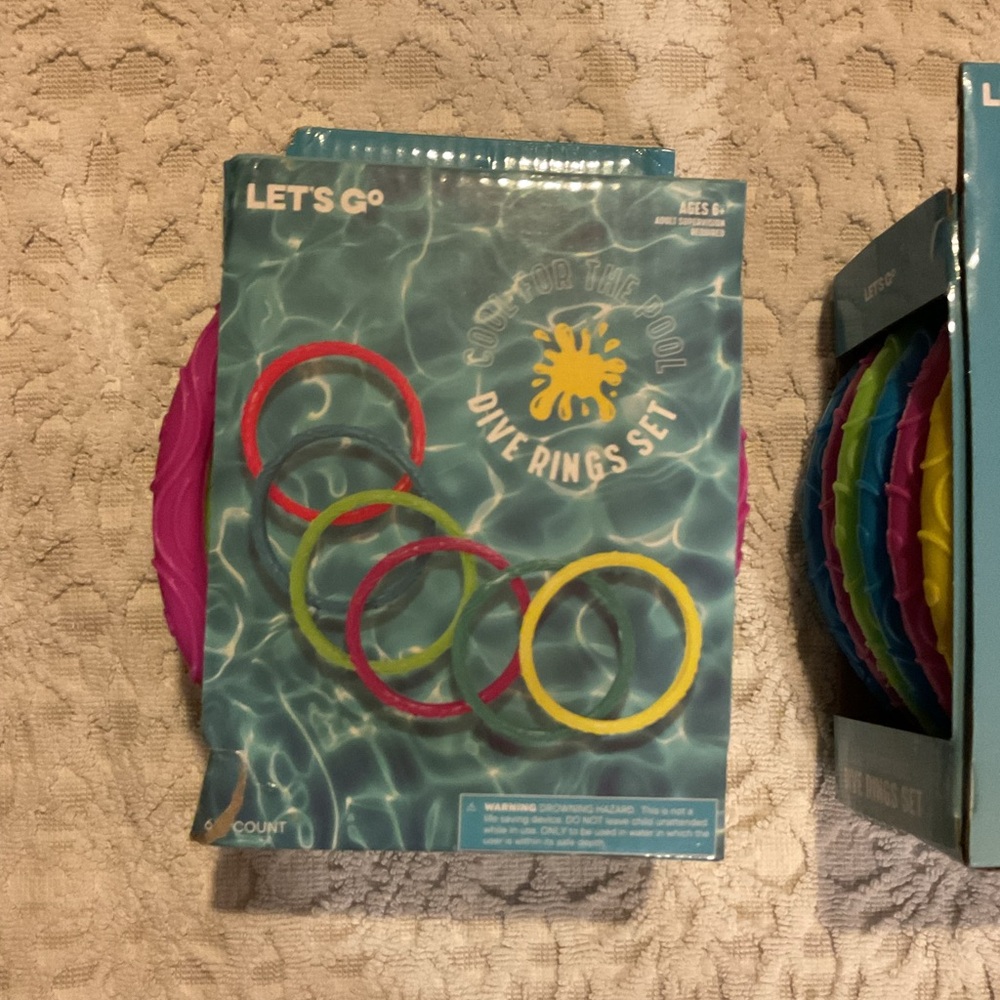 Kids Dive Rings Set - Multicolor